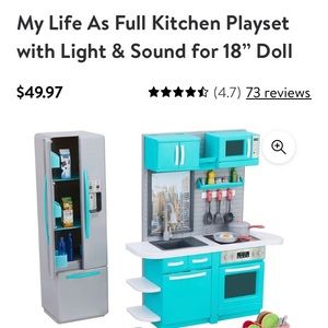 My Life Doll Kitchen Play set with accessories